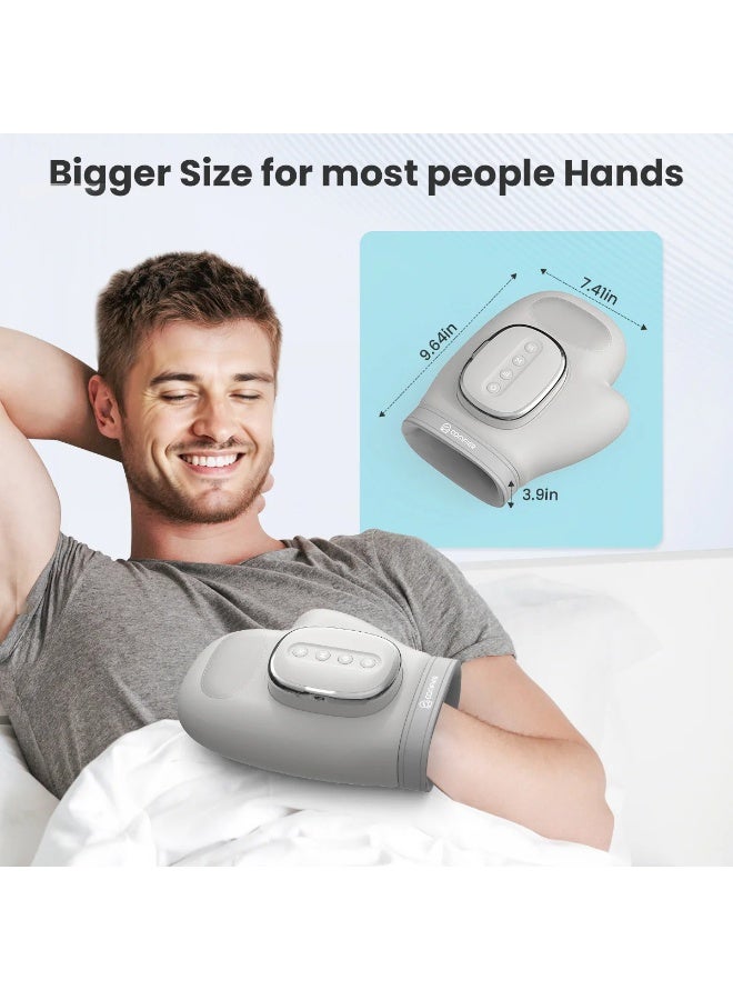 COMFIER Wireless Hand Massager with Heat and Compression – Cordless Electric Hand and Wrist Massager with Heat, Air Compression Therapy for Arthritis and Carpal Tunnel, Finger and Palm Relief, Rechargeable ideal for Gift by Comfier - Image 5